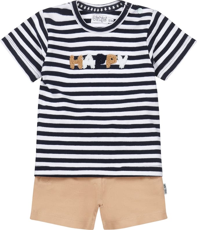 Dirkje R-HIDE AND SEEK Jongens Kledingset - Navy - Maat 68