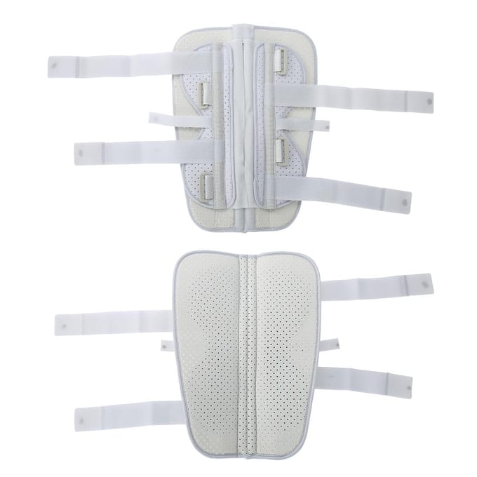 Genouillère articulée réglable Fixation chirurgicale Stabilisation Fracture Support de cheville L L white