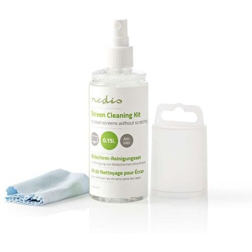 Nedis Schermreiniger - Spray - 150 ml - Notebook / Smartphone / Tablet / TV-Scherm - Wisser inbegrepen