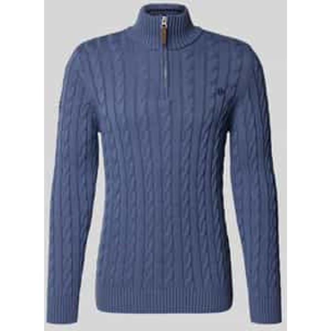 Trui met 1/2 rits Superdry Classic Cable