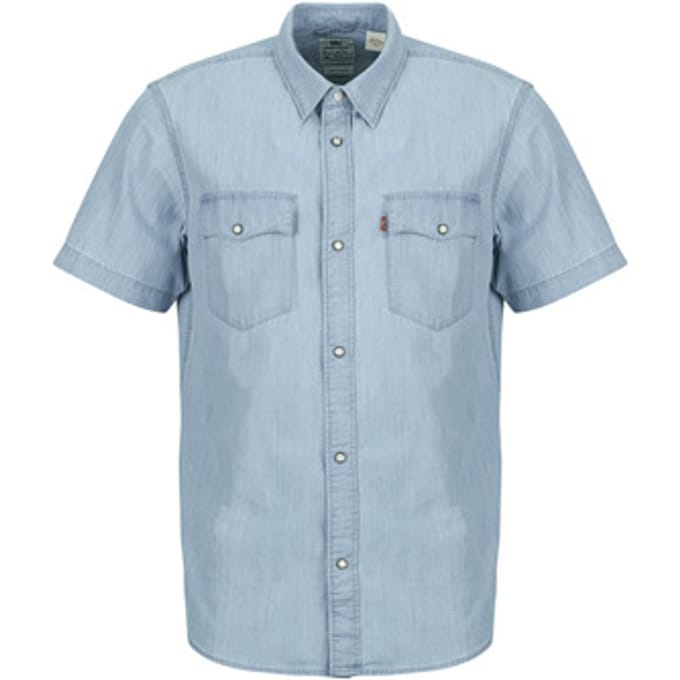 Levi's Short Sleeve Relaxed Fit Western Shirt Größe: M | Casual hemden Outlet | Herren