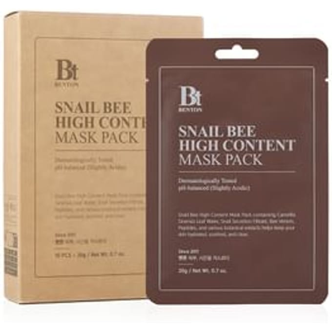 Benton - Snail Bee High Content maskerset 10 stuks