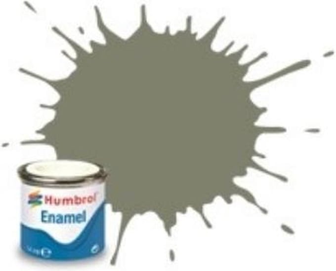 Humbrol #240 RLM02 Grau - Matt - Enamel Verf potje