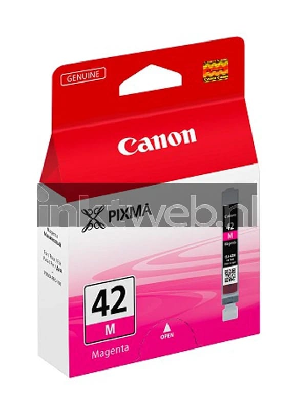 Canon CLI-42M magenta inktcartridge, normaal rendement, 1 stuk