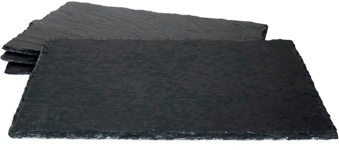 Set van 4 leisteenplaten 20x30 cm - 23464665