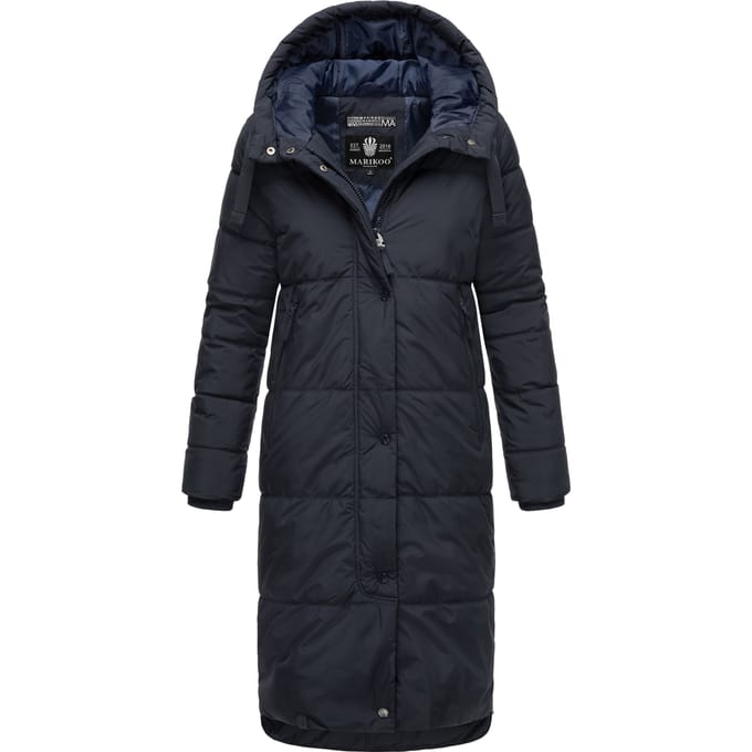 Marikoo Soranaa dames winterjas – lang, warm & met capuchon