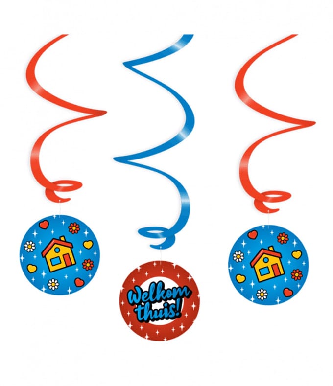 Paperdreams - Swirl decorations - Welkom thuis
