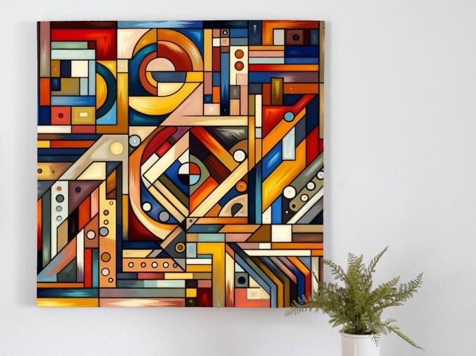 Kunstprint | Wanddecoratie | Dibond | 80 × 80 cm
