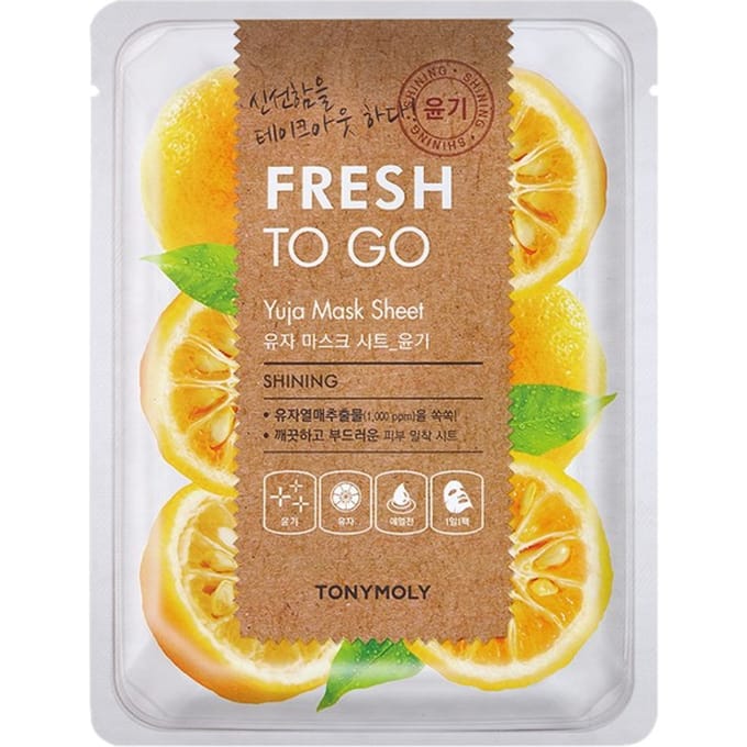[Promotie] TONYMOLY - Fresh To Go Mask Sheet - YUJA - 1stuk