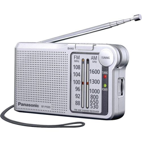 Panasonic RF-P150DEG-S Private Radio Zilver - AM/FM - Mono