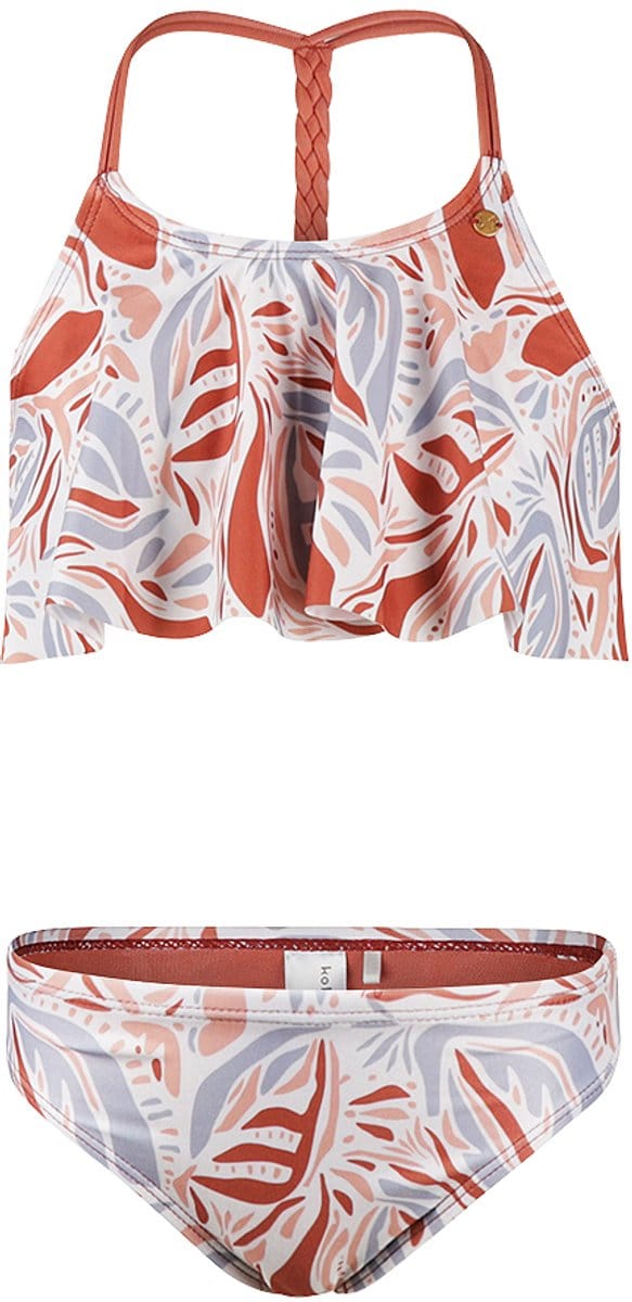 Koko Noko Meisjes Bikini - Brique