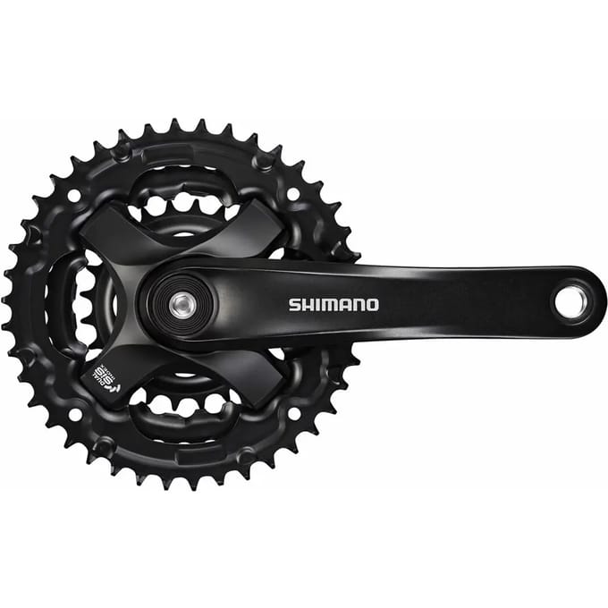 Shimano TOURNEY FC-TY501 Crankstel 175 mm 42-34-24T 3x Voor 6/7/8-Speed Fietsen