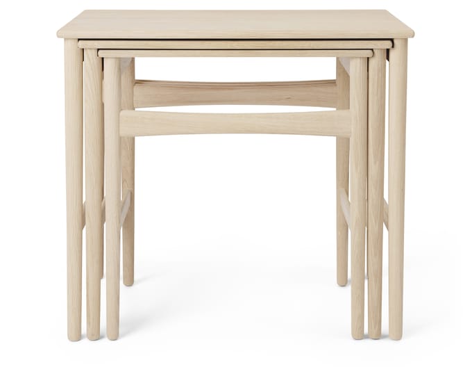 Carl Hansen & Søn CH004 Nesting Tables s - eiken gezeept