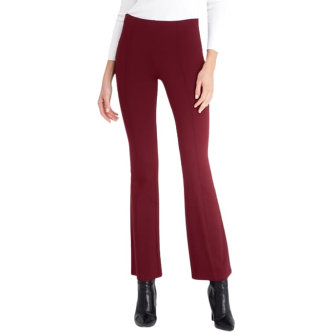 Goa Goa bodem omhoog bel leggings model Kalinda bordeaux kleur met hoge taille en elastische taille