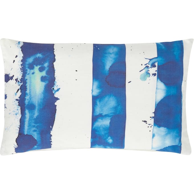 Kussenhoes Blauw/Wit - 50x30CM