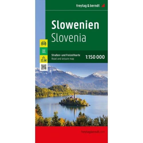 F&B Wegenkaart Slovenië 2-Zijdig - F&B Wegenkaarten