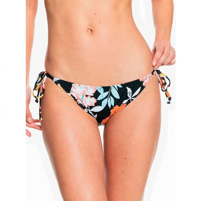 Roxy Printed Beach Classics Bikinibroekje Zwart XS Vrouw