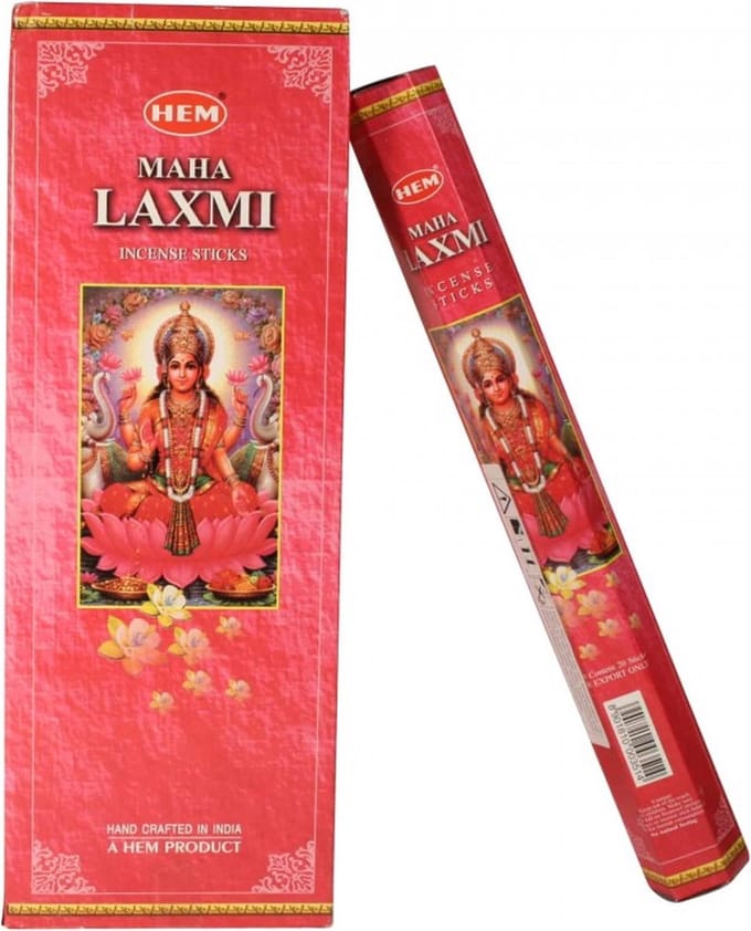 HEM Maha Laxmi wierook - GemsandGiftshop.nl