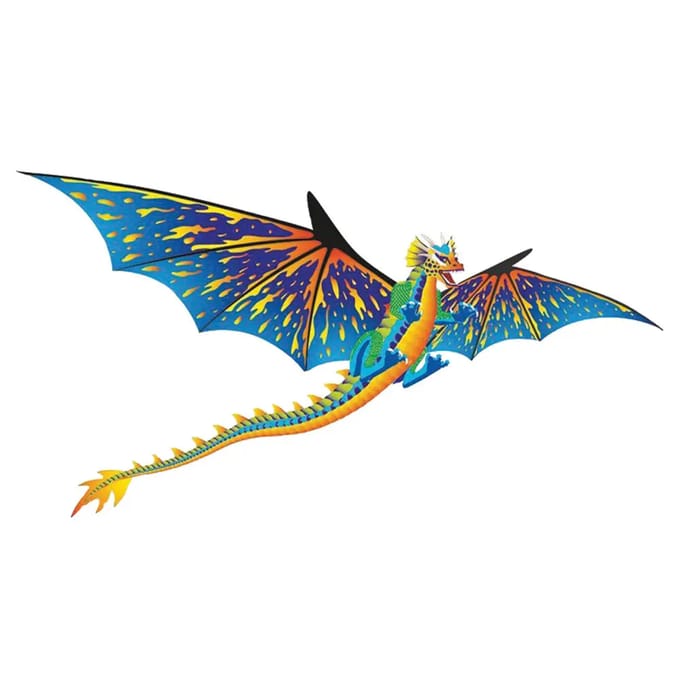 XKites 3D Dragon - Vlieger - Eenlijner - Kids