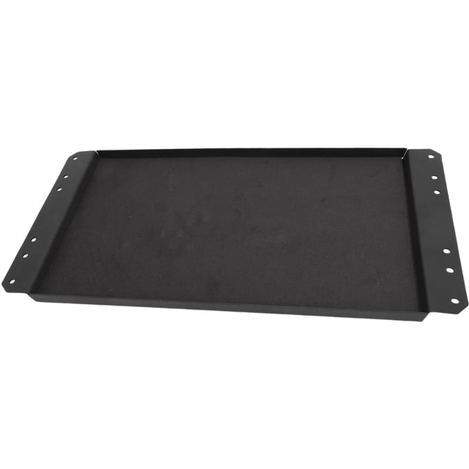 Plateau magnétique pour boîte à outils 325 mm x 195 mm, robuste, avec rangement latéral et table pliante, de remplacement pour Packout. black