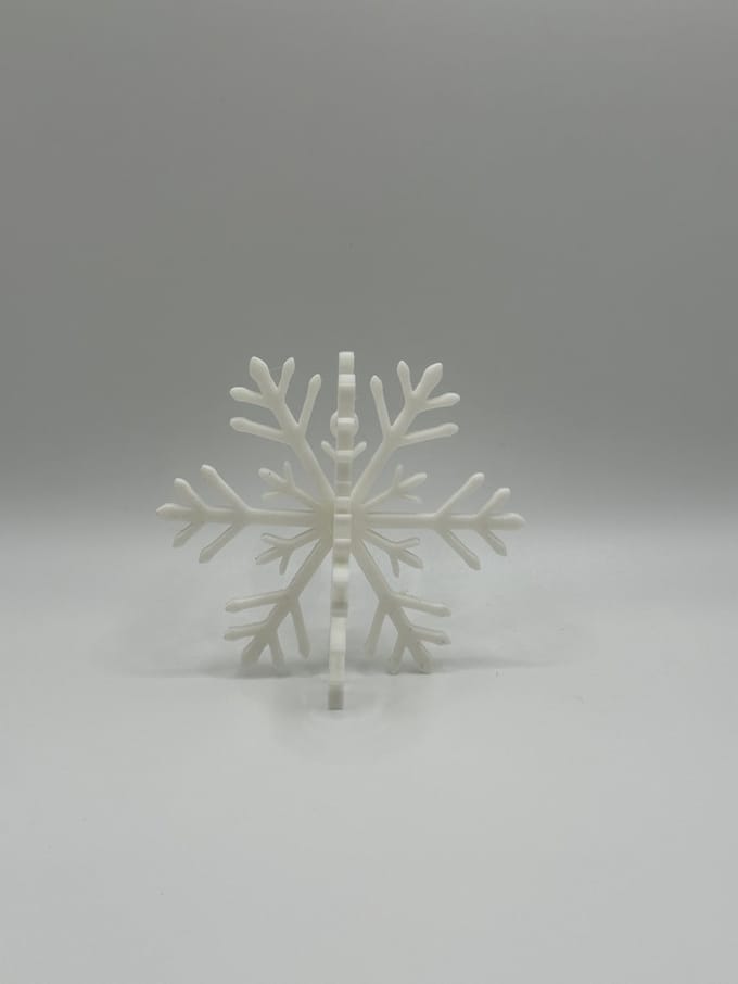 Snowflake Ornament - 6-pack