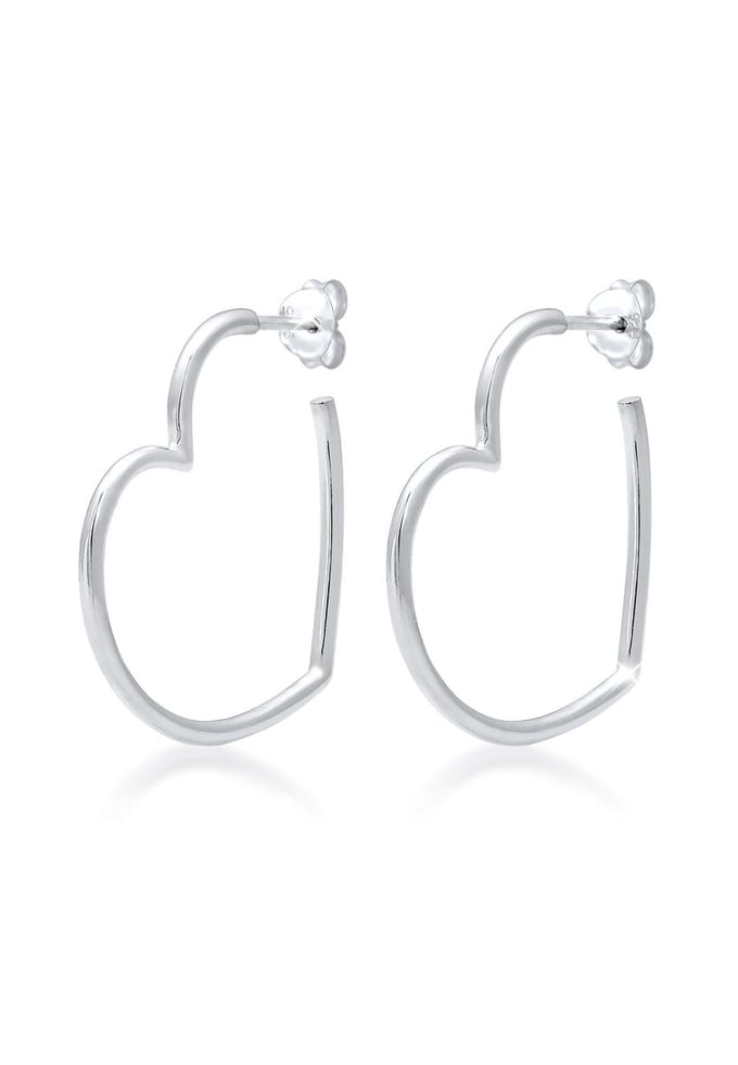Elli Oorbellen Hartje Filigraan 925 Sterling Zilver