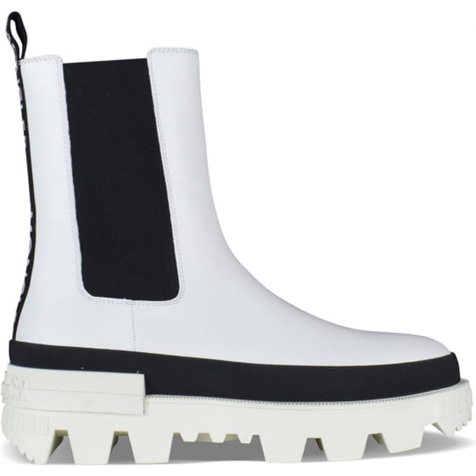Moncler Coralyne Enkellaarzen Wit