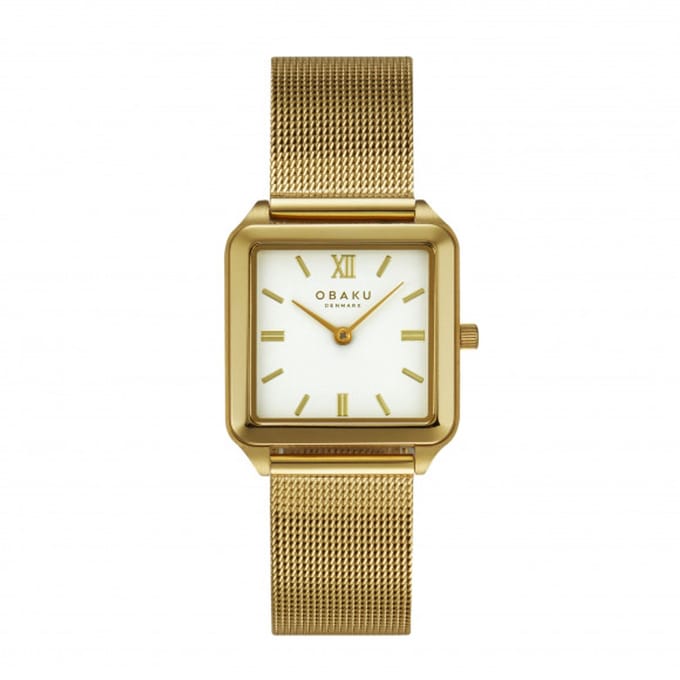Obaku Horloge V309LXGWMG Graf Gold