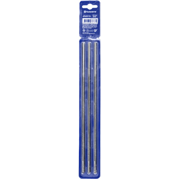 Husqvarna ronde vijl 3,5 mm 9/64 3 pack