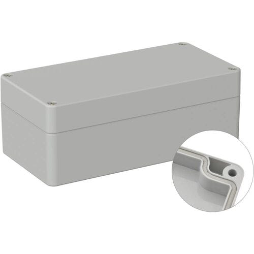 TRU COMPONENTS TC-9065628 Industriële behuizing 160 x 80 x 60 ABS Grijs-wit (RAL 7035) 1 stuk(s)