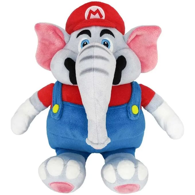 Pluche Together Plus Super Mario Bros. Wonder Mario Elefant