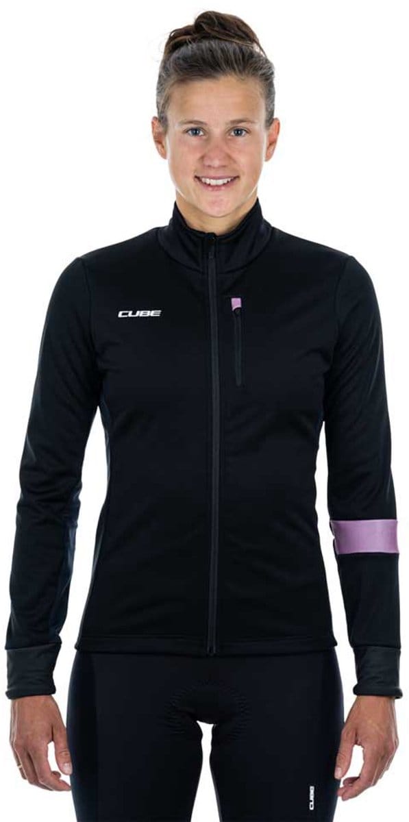 Cube Blackline Softshell Jas Zwart 3XL Vrouw