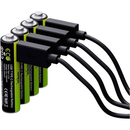 Verico LoopEnergy USB-C® Oplaadbare batterij (USB-C) Li-ion 1700 mAh 1.5 V 4 stuk(s)