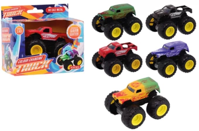 Kleur Veranderende Monster Truck