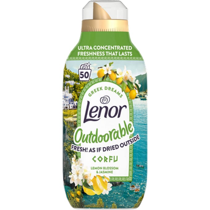Lenor Outdoorable Corfu Lemon Blossom & Jasmine Wasverzachter – 700 ml