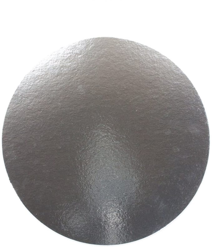 Taartkarton Zilver/Wit Ø18cm 50st.