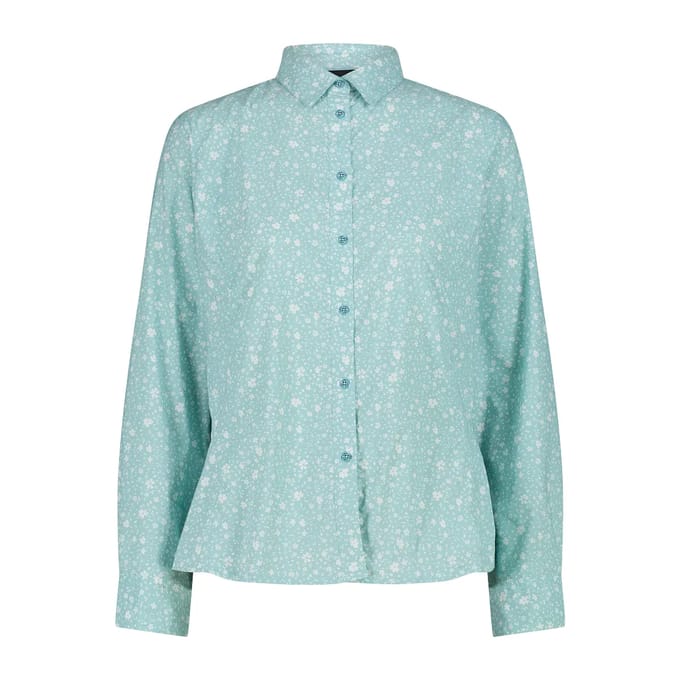 Dames lange mouwen button-down shirt CMP