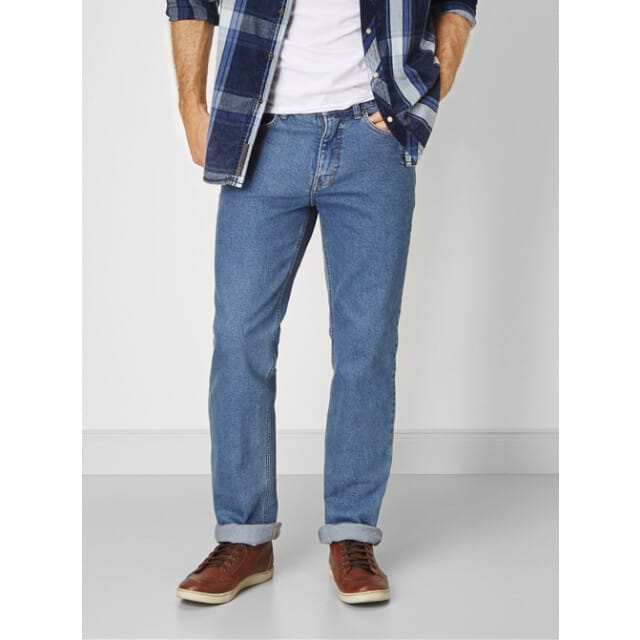 Paddocks jeans - Heren Jeans - Mannen - W38 X L34 - Blauw - Katoen - Ranger-Stonewashed
