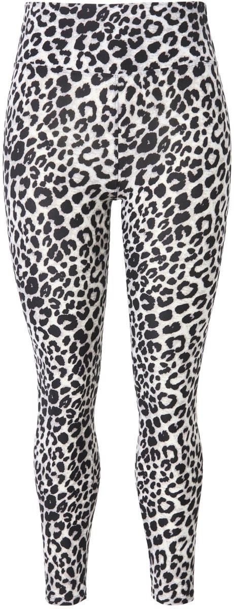 Studio Untold - Dames - Legging tight shape luipaardprint - Off-white - Maat 58+