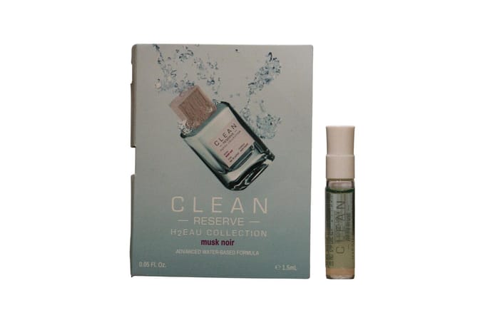 Clean, H2Eau Musk Noir, Eau De Parfum, Unisexe, 1,5 ml *Fiole
