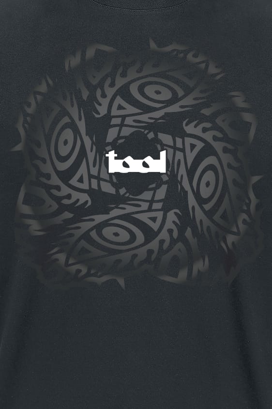 Tool T-shirt - Tonal Graphic - S tot XXL - voor Mannen - zwart