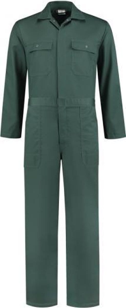 Overall polyester/katoen flessengroen maat 57