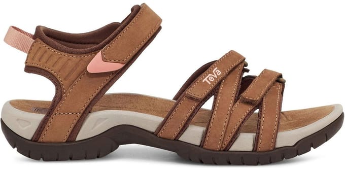 Teva W TIRRA LEATHER Dames Sandalen - HONEY BROWN