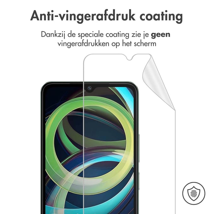 imoshion Screen Protector - Geschikt voor Xiaomi Redmi A3 - Screenprotector Folie 3 Pack