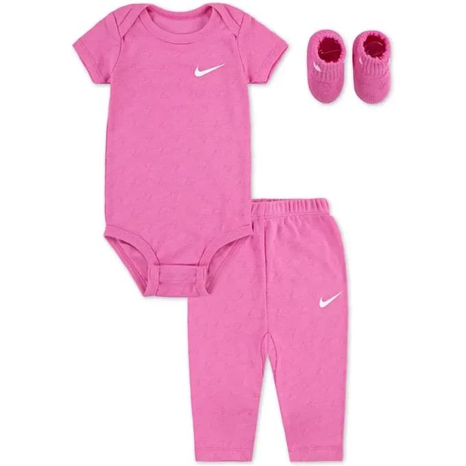 Streepjes panty set voor baby's Nike