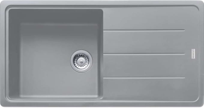 Franke Basis - BFG 611 Fragranit spoelbak, 97x50 cm, grijze steen 114.0285.314