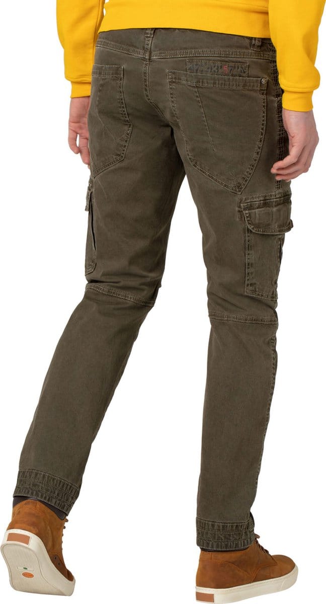 Timezone Regular RogerTZ Army Olive Cargobroek Heren