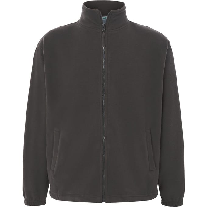 JHK Heren fleecevest met volledige rits (Grafiet)