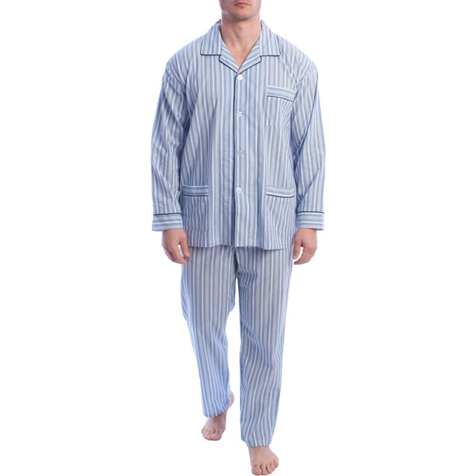 KLP5 heren poplin stijl pyjama's