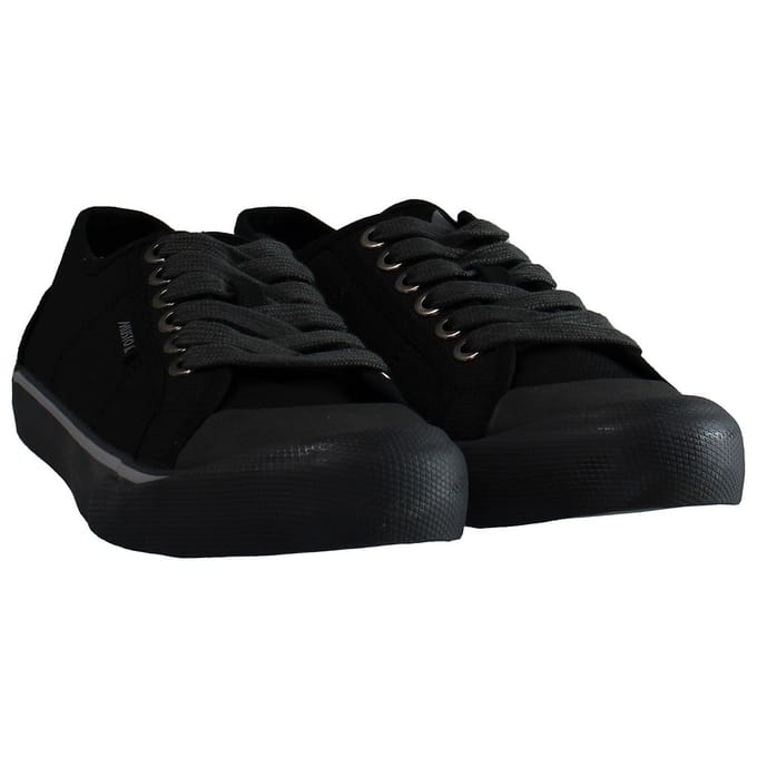 Musto LO Zwart Heren Plimsolls